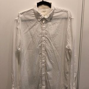 Billy Reid Irvine Shirt - white